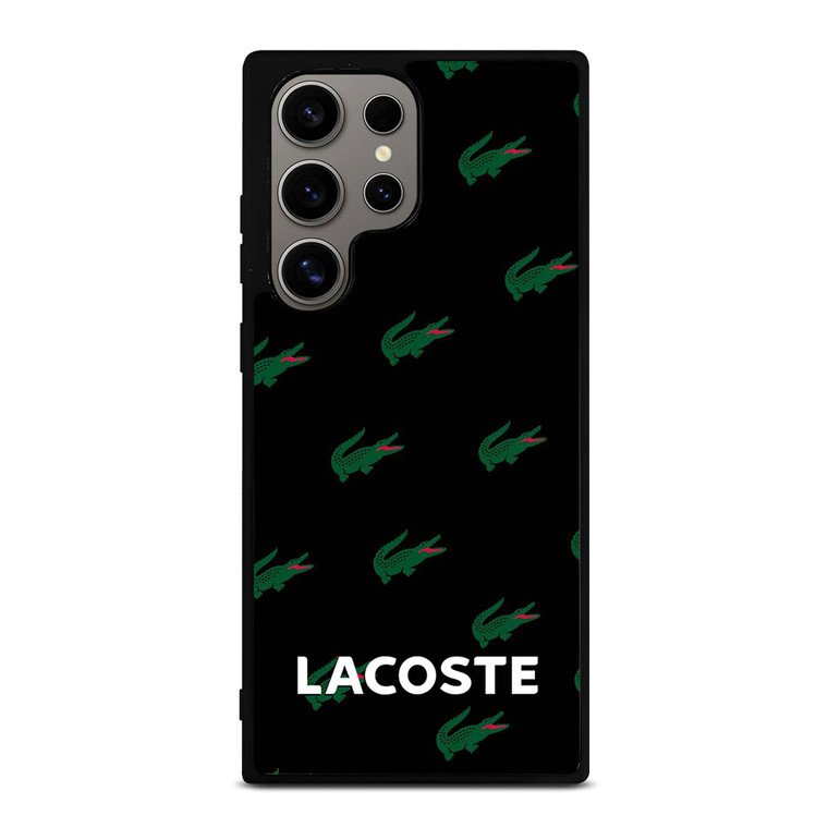 LACOSTE LOGO PATTERN Samsung Galaxy S24 Ultra Case Cover