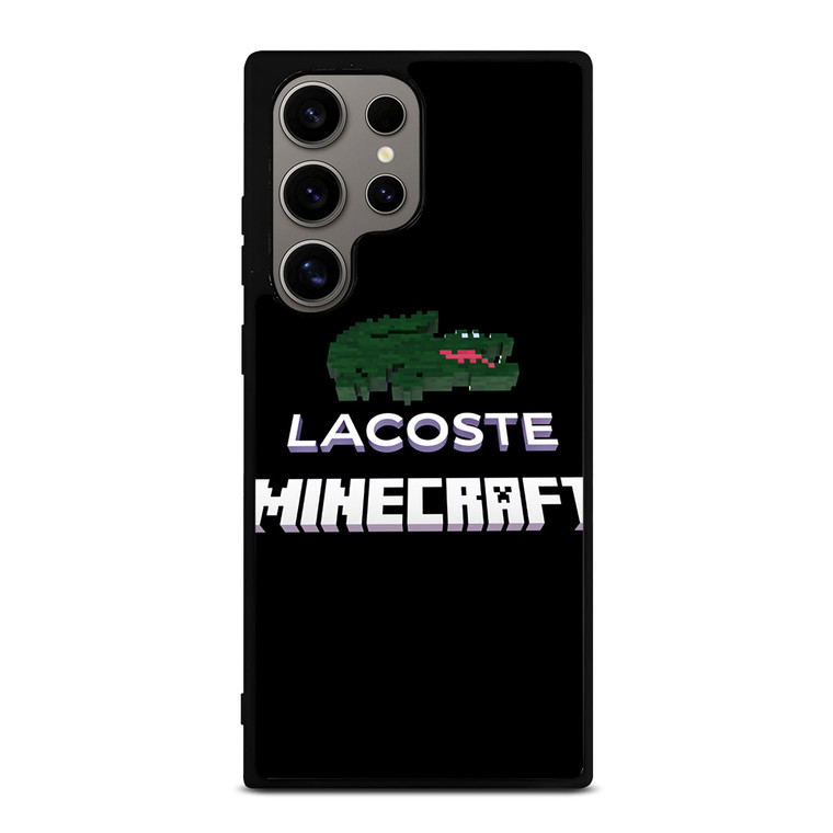 LACOSTE X MINECRAFT GAMES Samsung Galaxy S24 Ultra Case Cover