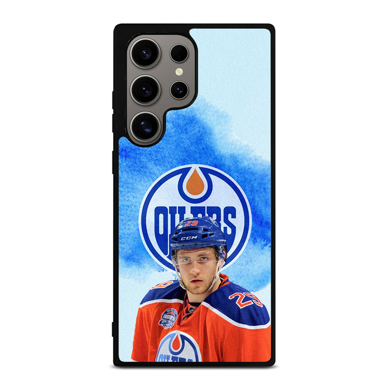 LEON DRAISAITL EDMONTON OILERS 2 Samsung Galaxy S24 Ultra Case Cover