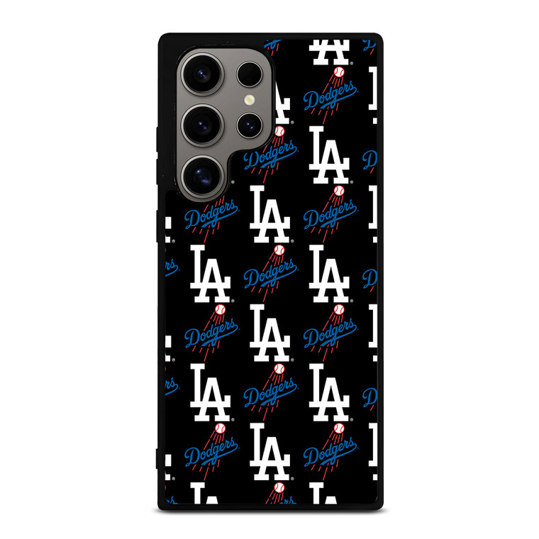 LOS ANGELES DODGERS BASEBALL PATTERN Samsung Galaxy S24 Ultra Case Cover