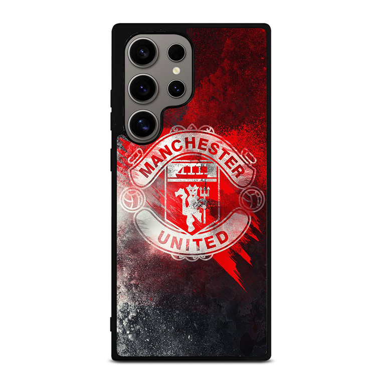 MANCHESTER UNITED FOOTBALL CLUB LOGO Samsung Galaxy S24 Ultra Case Cover