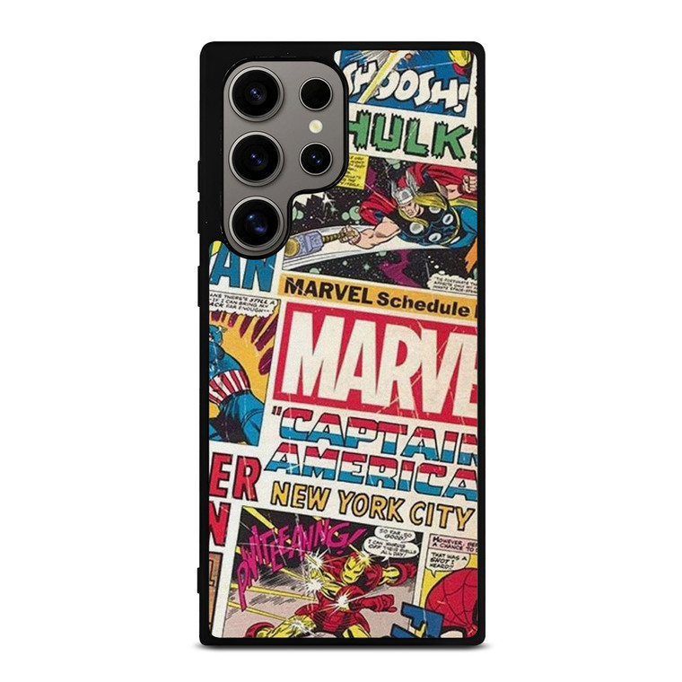 MARVEL COMICS COLLAGE Samsung Galaxy S24 Ultra Case Cover