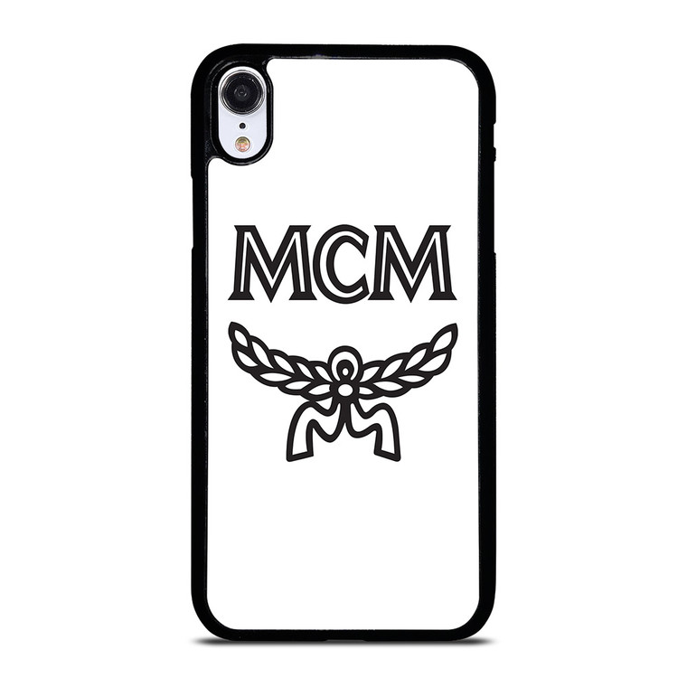 MCM WORLDWIDE WHITE iPhone XR Case Cover