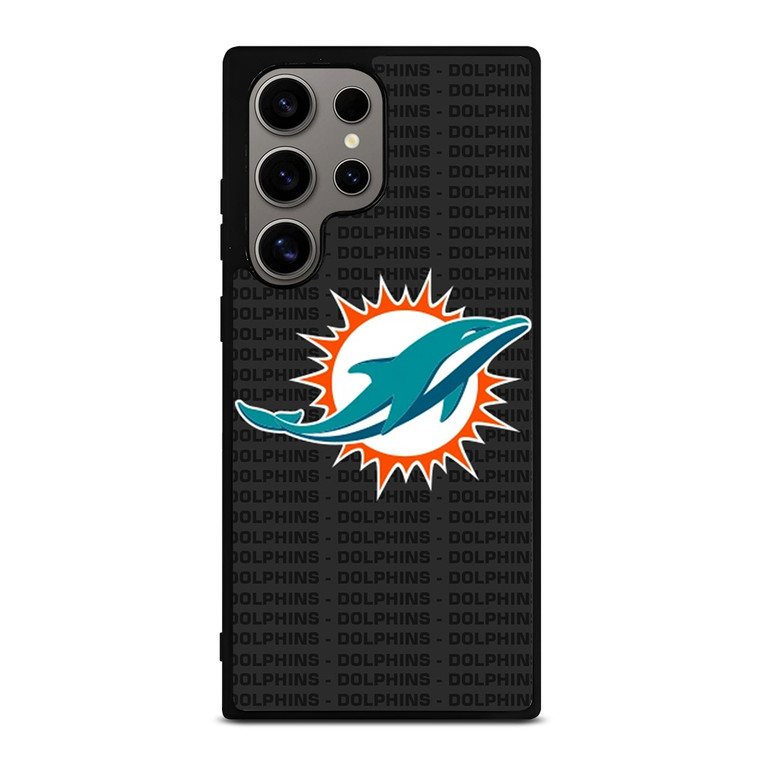 MIAMI DOLPHINS FOOTBALL TEXT Samsung Galaxy S24 Ultra Case Cover