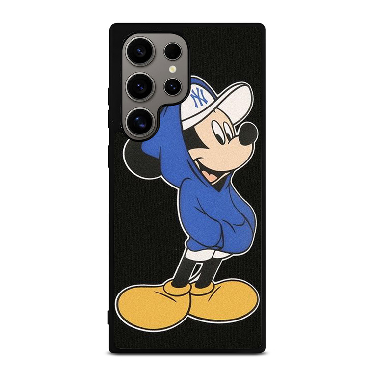 MICKEY MOUSE NEW YORK YANKEES CAP Samsung Galaxy S24 Ultra Case Cover