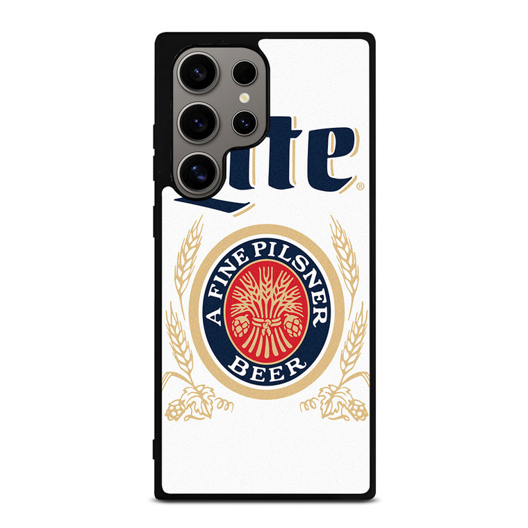 MILLER LITE PILSNER BEER Samsung Galaxy S24 Ultra Case Cover