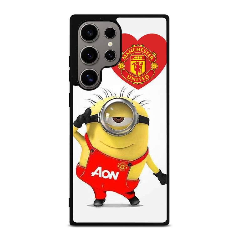 MINIONS LOVE MANCHESTER UNITED Samsung Galaxy S24 Ultra Case Cover MINIONS LOVE MANCHESTER UNITED Samsung Galaxy S24 Ultra Case Cover
