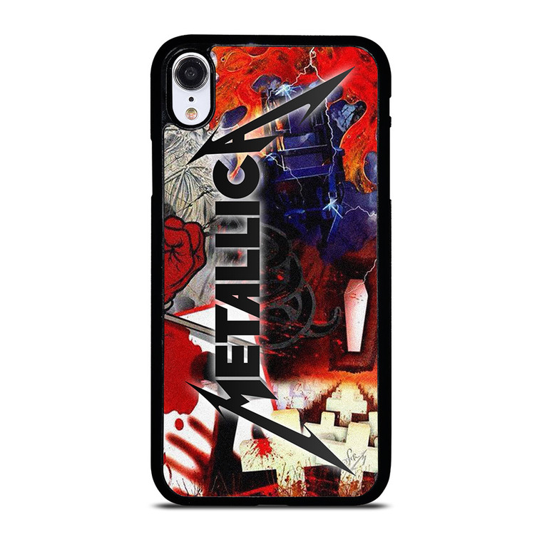 METALLICA ROCK BAND ALL ALBUM iPhone XR Case Cover