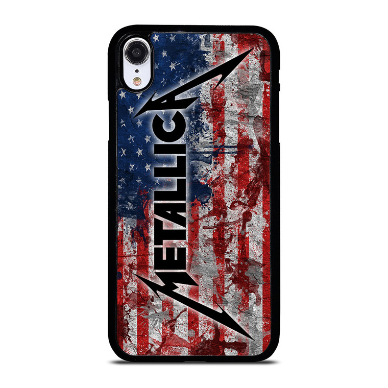 METALLICA ROCK BAND AMERICA iPhone XR Case Cover