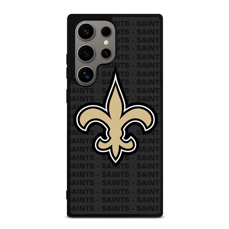 NEW ORLEANS SAINTS FOOTBALL TEXT Samsung Galaxy S24 Ultra Case Cover