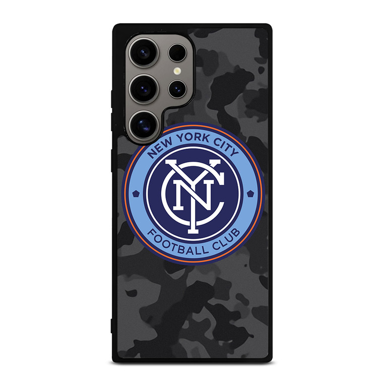 NEW YORK CITY FC MLS BLACK CAMO Samsung Galaxy S24 Ultra Case Cover