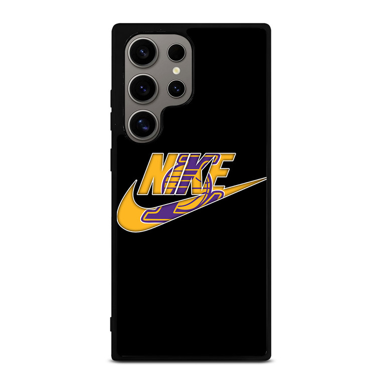 NIKE LOS ANGELES LAKERS SWOOSH Samsung Galaxy S24 Ultra Case Cover