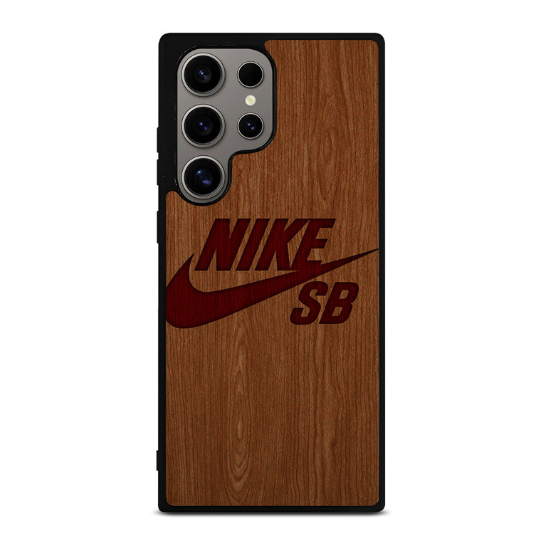 NIKE SKATEBOARD WOODEN LOGO Samsung Galaxy S24 Ultra Case Cover