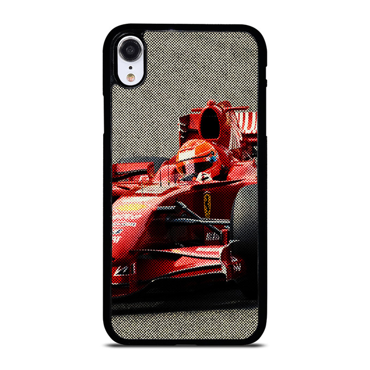MICHAEL SCHUMACHER FERRARI F1 FORMULA ONE iPhone XR Case Cover