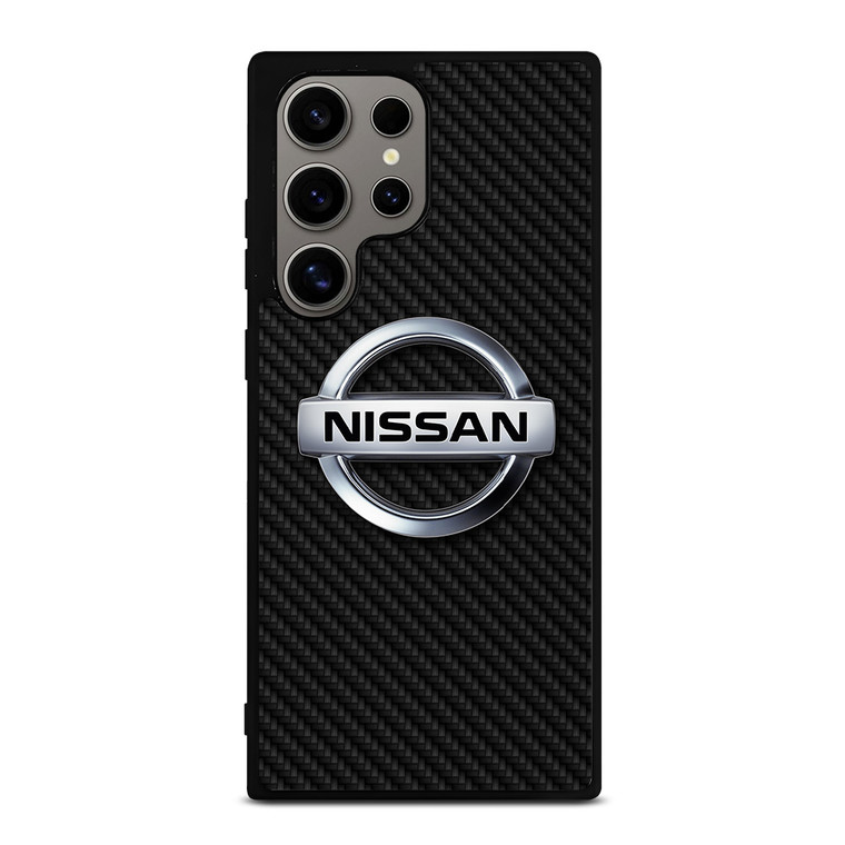NISSAN AUTOMOBILE CARBON FIBER Samsung Galaxy S24 Ultra Case Cover