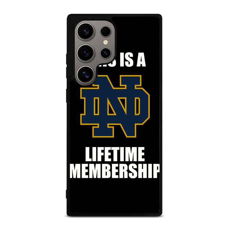 NOTRE DAME FIGHTING IRISH MEMBERSHIP Samsung Galaxy S24 Ultra Case Cover
