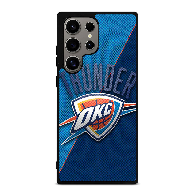 OKLAHOMA CITY THUNDER NBA BASKETBALL LOGO Samsung Galaxy S24 Ultra Case Cover