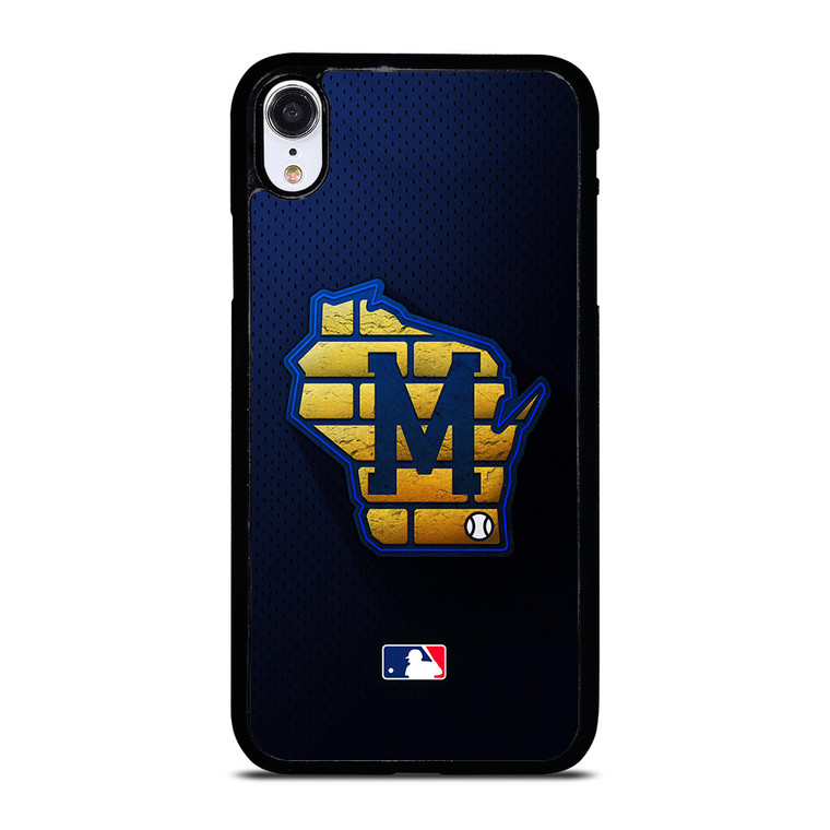 MILWAUKEE BREWERS MLB BASEBALL ICON iPhone XR Case Cover