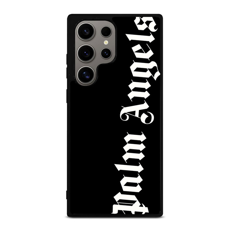 PALM ANGELS BLACK LOGO Samsung Galaxy S24 Ultra Case Cover