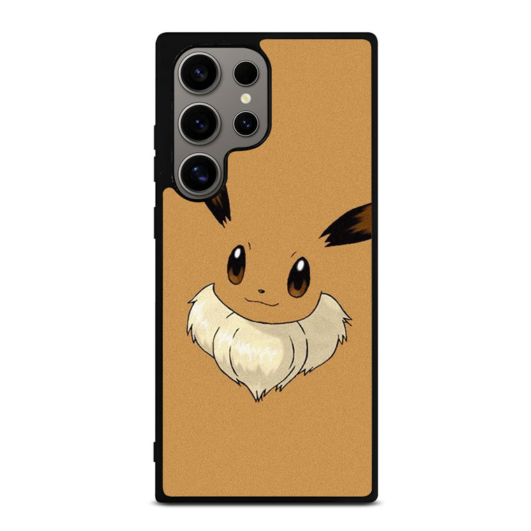 POKEMON CUTE EEVEE FLAT Samsung Galaxy S24 Ultra Case Cover