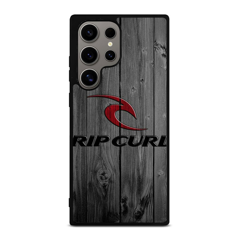 RIP CURL SURFING WOODEN LOGO Samsung Galaxy S24 Ultra Case Cover