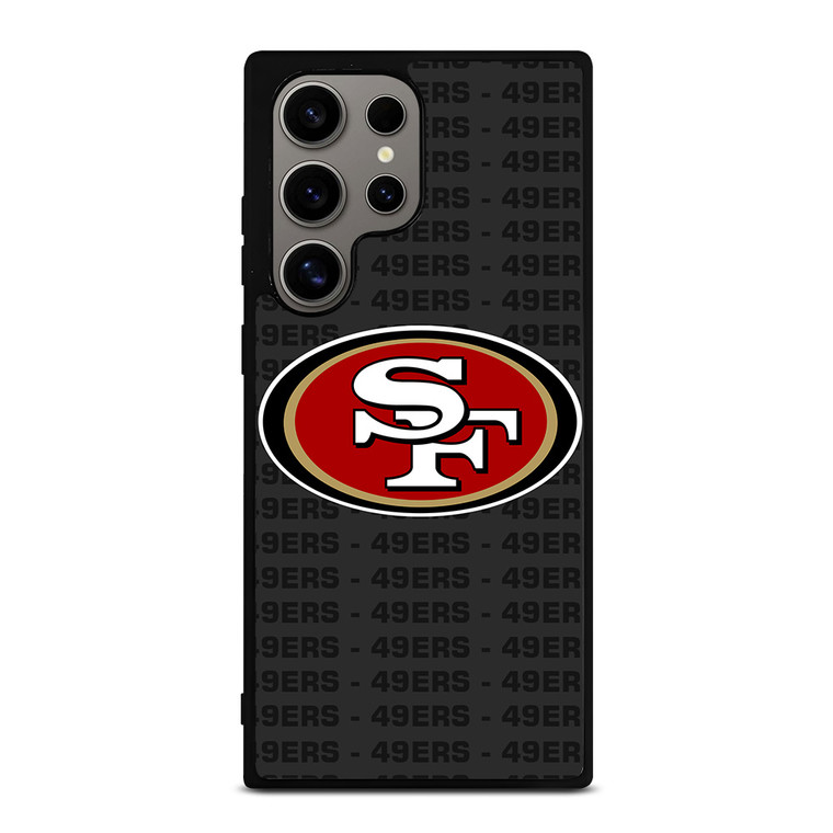 SAN FRANCISCO 49ERS FOOTBALL TEXT Samsung Galaxy S24 Ultra Case Cover