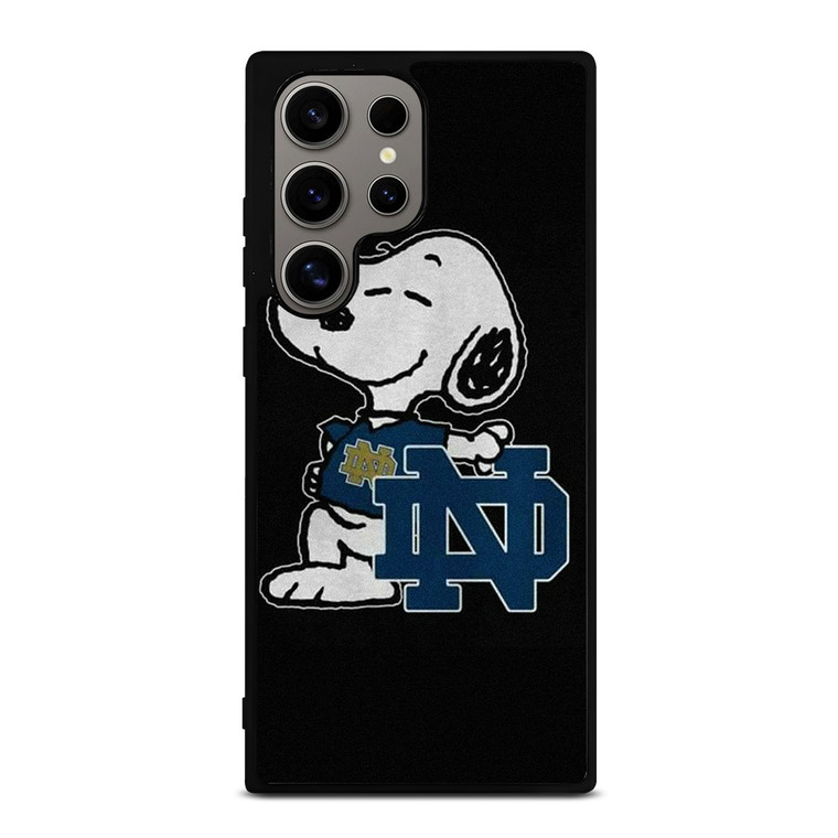 SNOOPY NOTRE DAME FIGHTING IRISH Samsung Galaxy S24 Ultra Case Cover