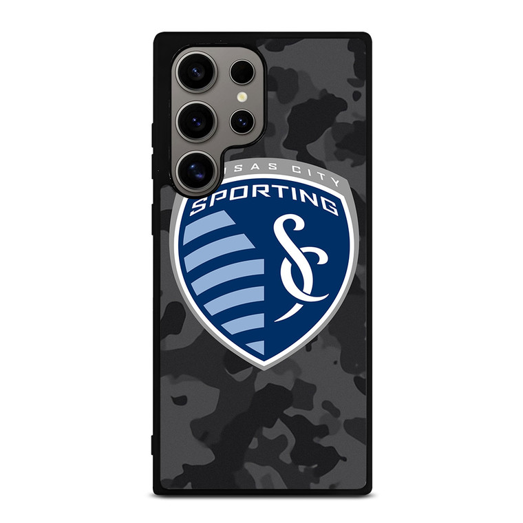 SPORTING KANSAS CITY MLS BLACK CAMO Samsung Galaxy S24 Ultra Case Cover