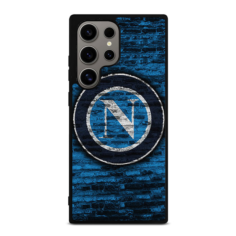 SSC NAPOLI TEXTURED LOGO Samsung Galaxy S24 Ultra Case Cover