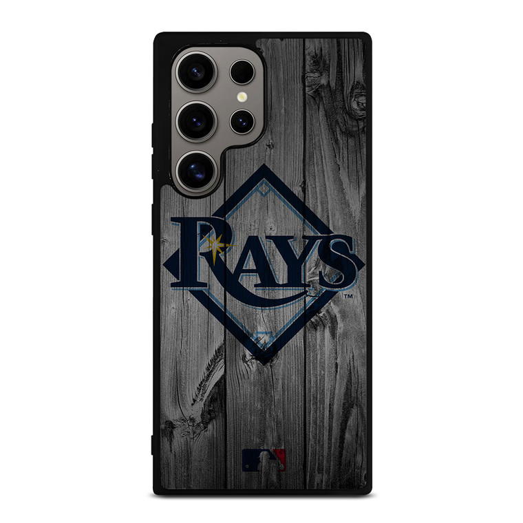 TAMPA BAY RAYS BASEBALL MLB WOOD LOGO Samsung Galaxy S24 Ultra Case Cover