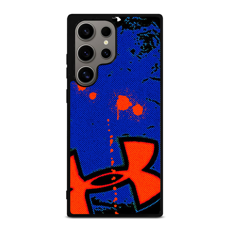 UNDER ARMOUR ORANGE BLUE LOGO Samsung Galaxy S24 Ultra Case Cover