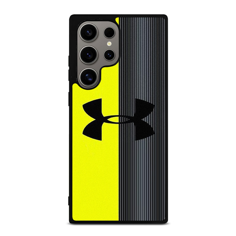 UNDER ARMOUR YELLOW STRIPE Samsung Galaxy S24 Ultra Case Cover