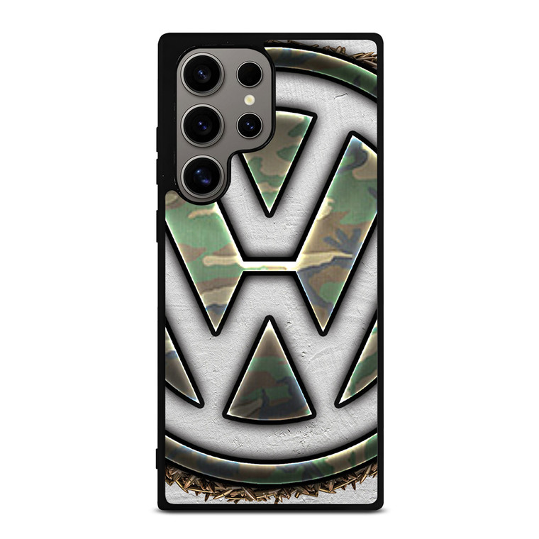 VOLKSWAGEN VW CAMO LOGO Samsung Galaxy S24 Ultra Case Cover