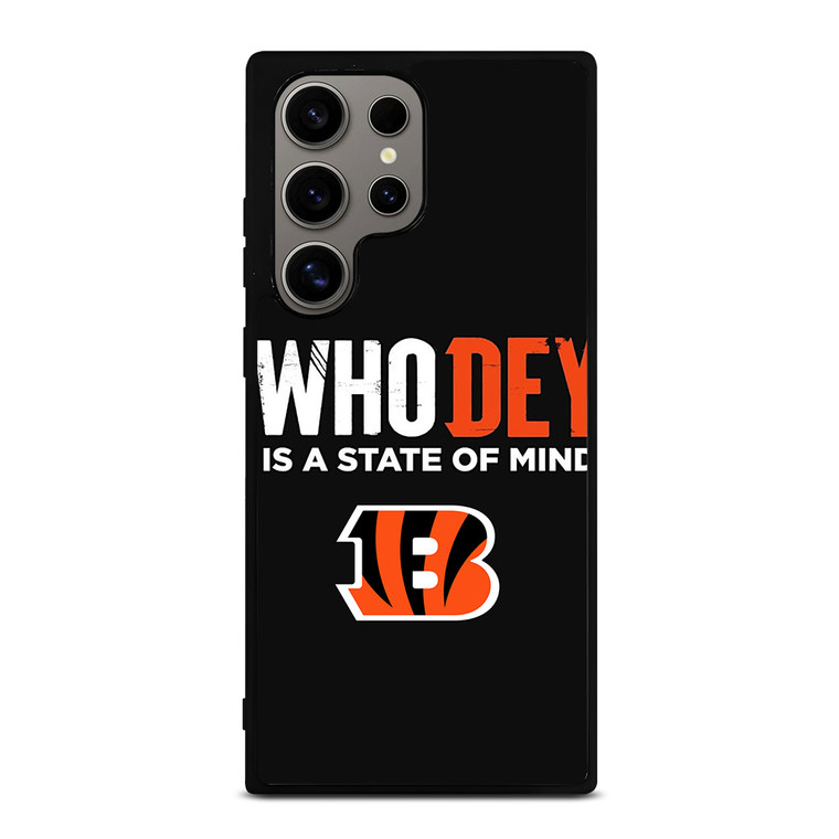 WHO DEY CINCINNATI BENGALS NFL Samsung Galaxy S24 Ultra Case Cover