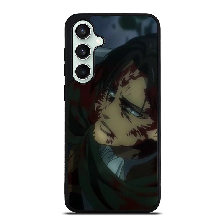 ATTACK ON TITAN LEVI ACKERMAN FIGHT Samsung Galaxy S23 FE Case Cover