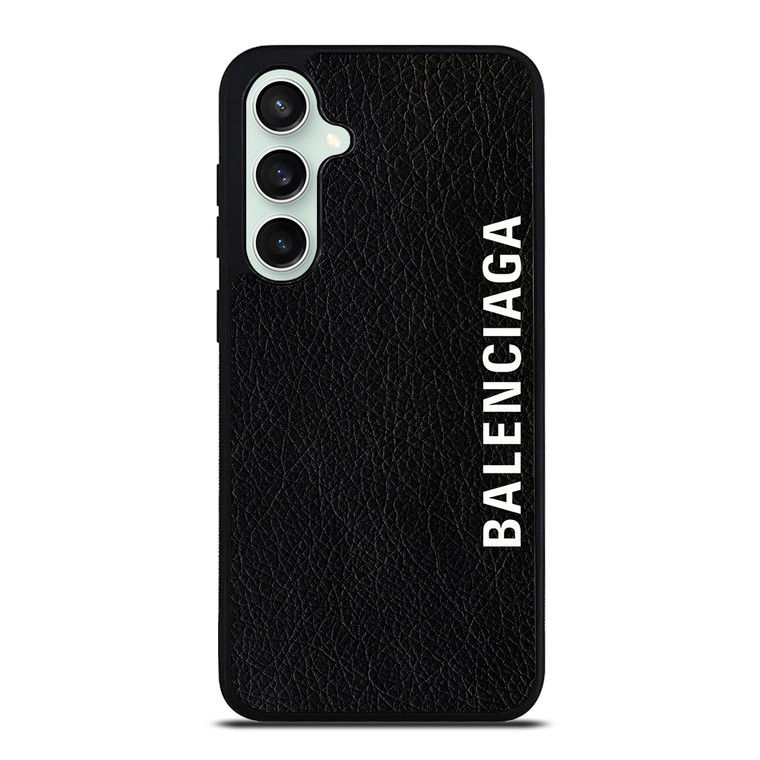 BALENCIAGA LEATHER BLACK Samsung Galaxy S23 FE Case Cover