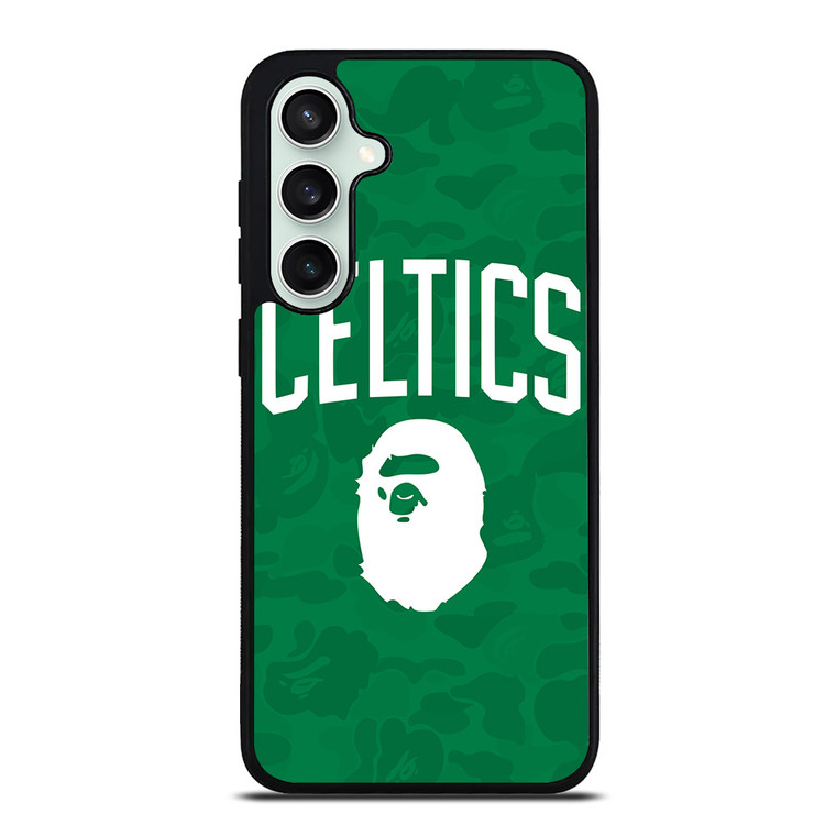 BOSTON CELTICS X BAPE CAMO Samsung Galaxy S23 FE Case Cover