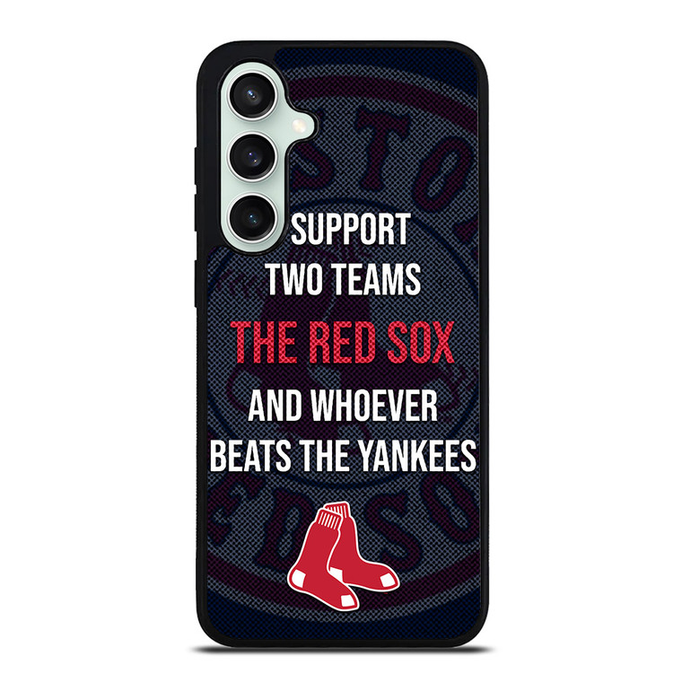 BOSTON RED SOX MLB BASEBALL BANTER FANS 2 Samsung Galaxy S23 FE Case Cover