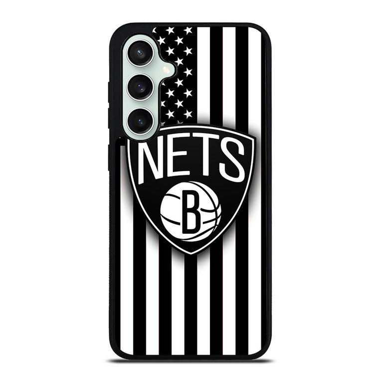 BROOKLYN NETS NBA USA FLAG Samsung Galaxy S23 FE Case Cover