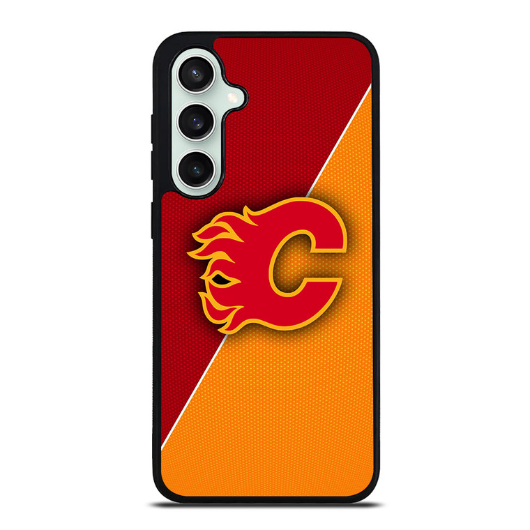 CALGARY FLAMES NHL HOCKEY LOGO Samsung Galaxy S23 FE Case Cover
