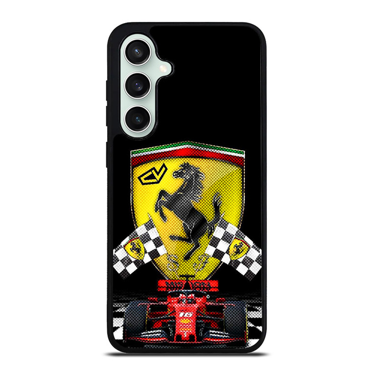 CHARLES LECLERC FERRARI FORMULA ONE F1 RACING 4 Samsung Galaxy S23 FE Case Cover