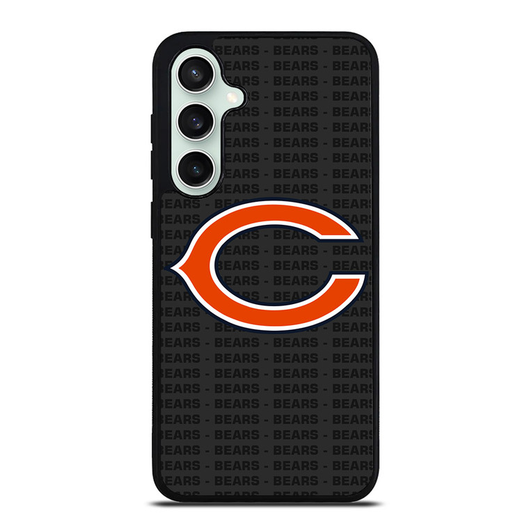 CHICAGO BEARS FOOTBALL TEXT Samsung Galaxy S23 FE Case Cover