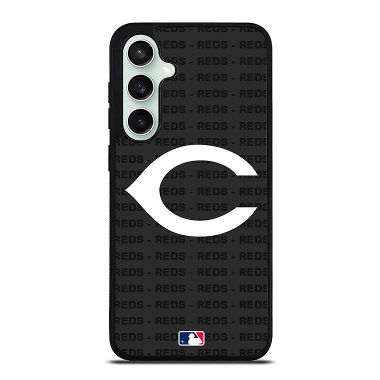 CINCINNATI REDS BASEBALL BLACK Samsung Galaxy S23 FE Case Cover