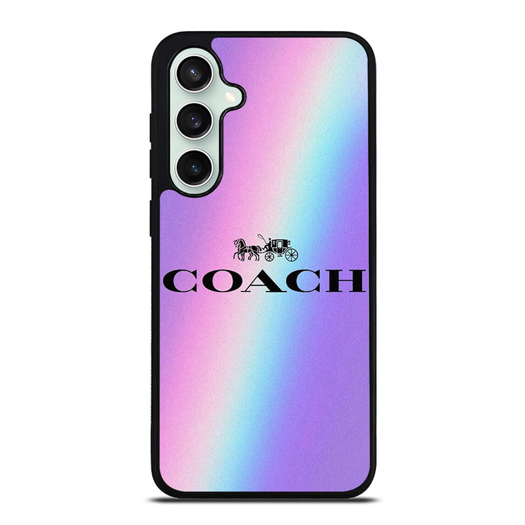 COACH NEW YORK VINTAGE RAINBOW Samsung Galaxy S23 FE Case Cover