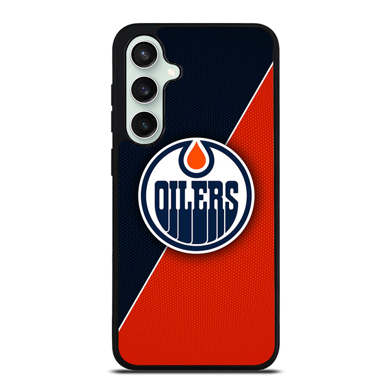 EDMONTON OILERS NHL HOCKEY LOGO Samsung Galaxy S23 FE Case Cover
