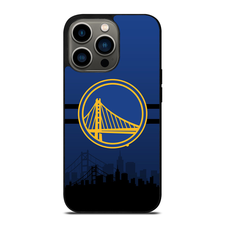GOLDEN STATE WARRIORS NBA SKYLINE iPhone 13 Pro Case Cover