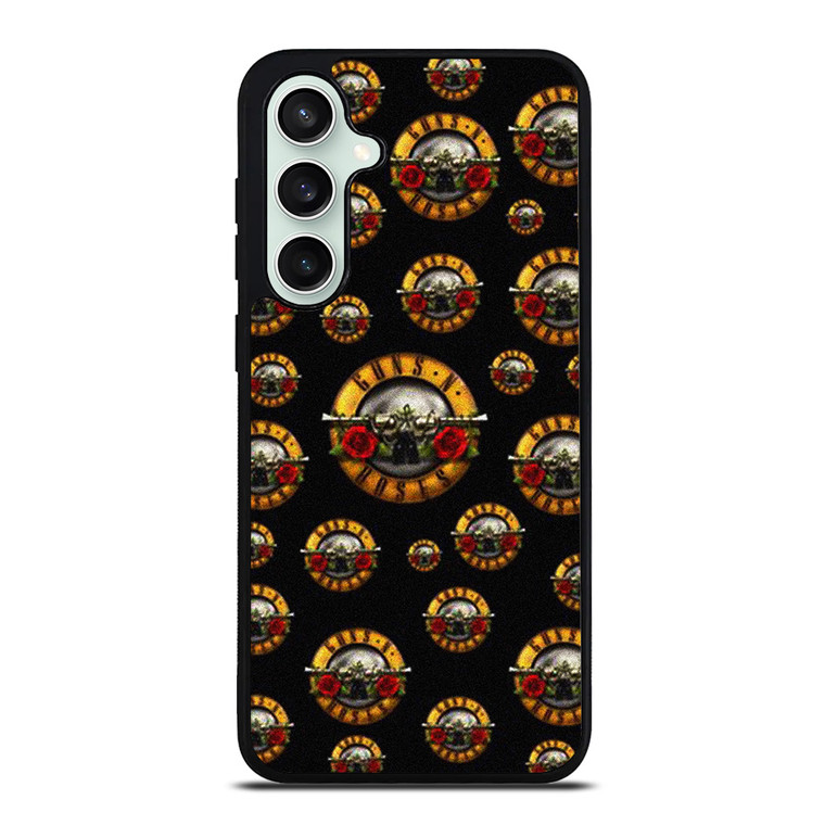GUNS N ROSES ROCK BAND PATTERN Samsung Galaxy S23 FE Case Cover