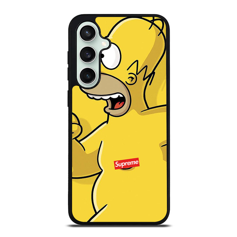 HOMER SIMPSONS CENSORED SUPREME Samsung Galaxy S23 FE Case Cover