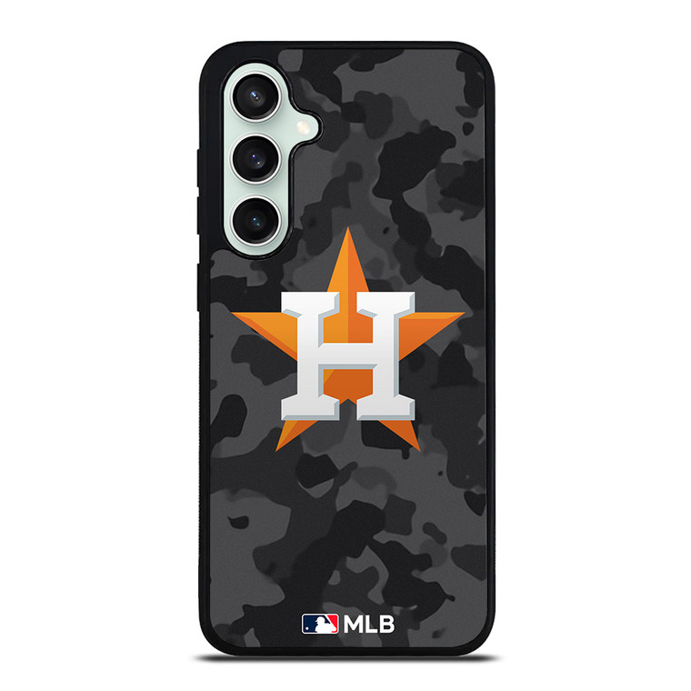 HOUSTON ASTROS BASEBALL BLACK CAMO Samsung Galaxy S23 FE Case Cover
