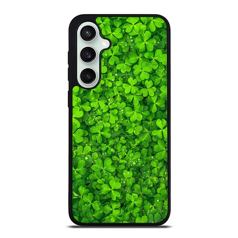 IRISH SHAMROCK CLOVER FLOWER Samsung Galaxy S23 FE Case Cover